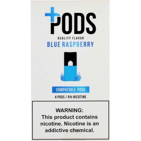 PLUS PODS Blue Raspberry 6%