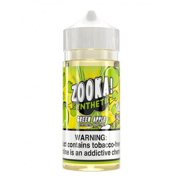 Top Class Zooka Series Green Apple 100ml TF Vape Juice