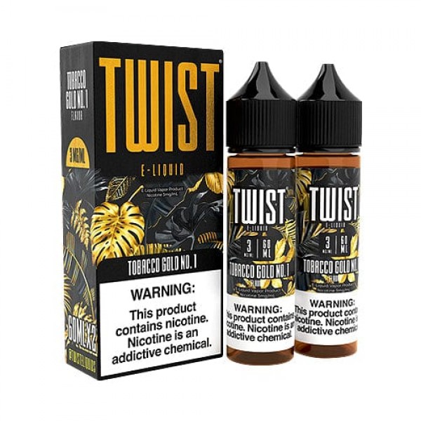 Tobacco Gold No.1 2x 60ml (120ml) Vape Juice - Twist E-Liquids