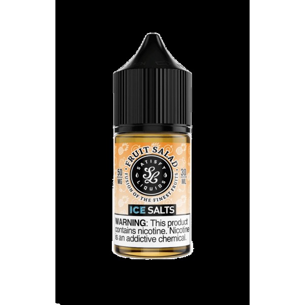 Satisfy E-Liquids Fruit Salad On Ice 30ml Nic Salt Vape Juice