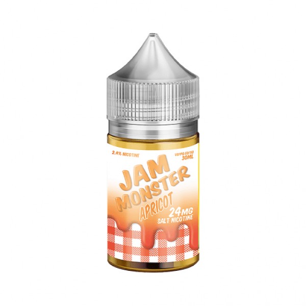 Jam Monster Salts Apricot 30ml Nic Salt Vape Juice