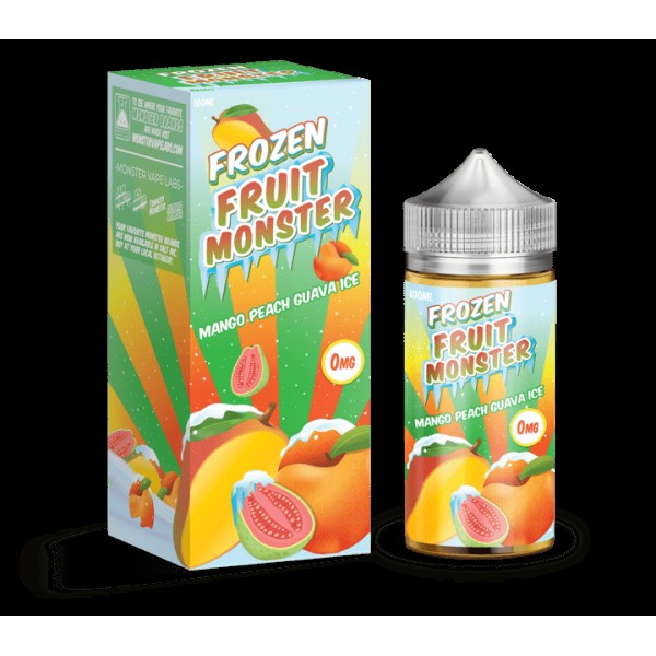 Frozen Fruit Monster Mango Peach Guava Ice 100ml Vape Juice