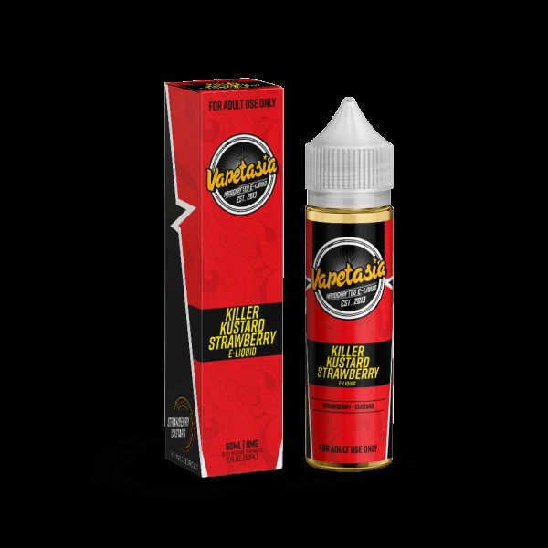 Vapetasia Killer Kustard Strawberry 60ml Vape Juice