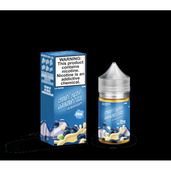 Custard Monster Blueberry Custard 30ml Nic Salt Vape Juice