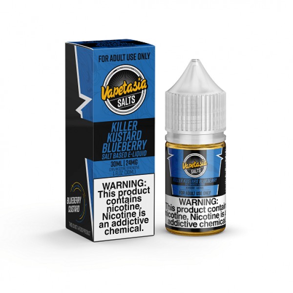 Vapetasia Salts Killer Kustard Blueberry 30ml Nic Salt Vape Juice