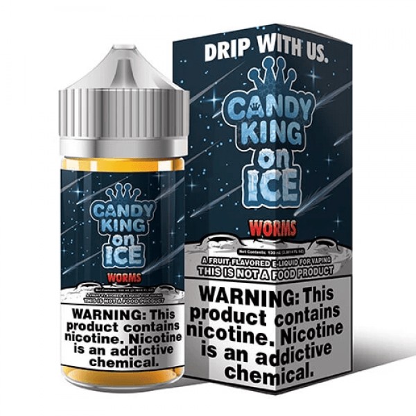 Candy King on Ice Worms 100ml Vape Juice