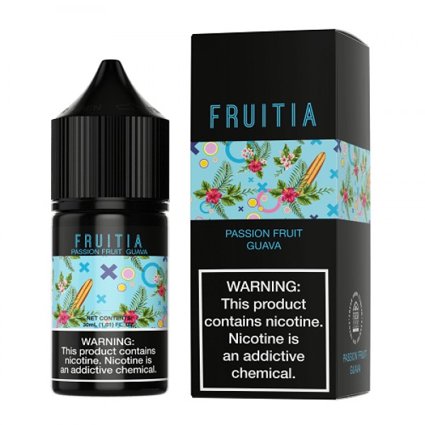 Fruitia Passionfruit Guava 30ml Nic Salt Vape Juice