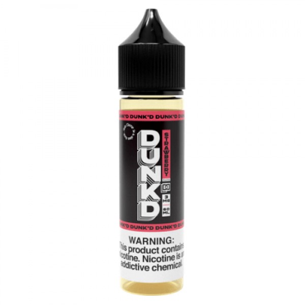 Strawberry 60ml Vape Juice - Dunkd