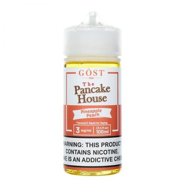 The Pancake House Pineapple Peach 100ml Vape Juice