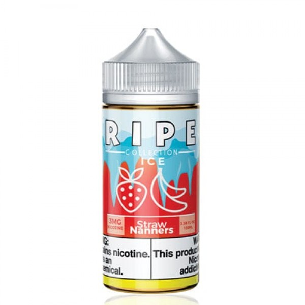Ripe Straw Nanners ICE 100ml Vape Juice