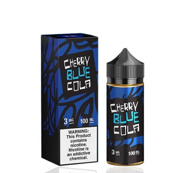 Juice Man Cherry Blue Fizz 100ml Vape Juice