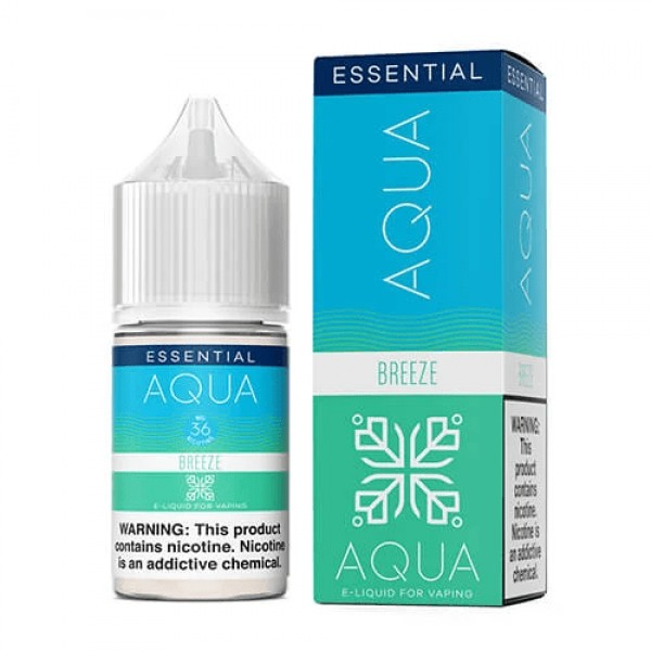 Breeze 30ml TF Nic Salt Vape Juice - Aqua Essential