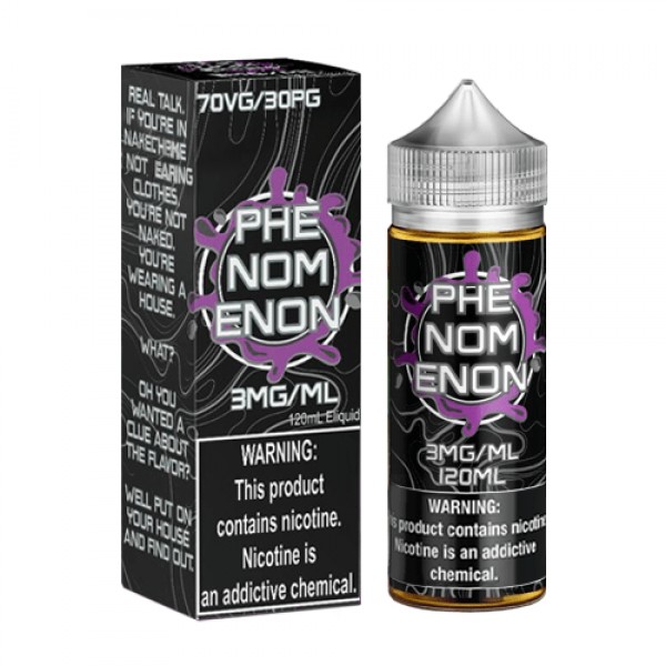 Phenomenon 120ml Vape Juice - Nomenon