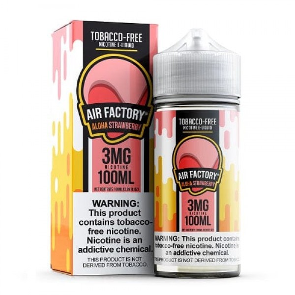 Aloha Strawberry 100ml TF Vape Juice - Air Factory