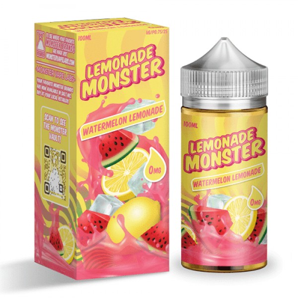 Watermelon Lemonade 100ml Vape Juice - Lemonade Monster