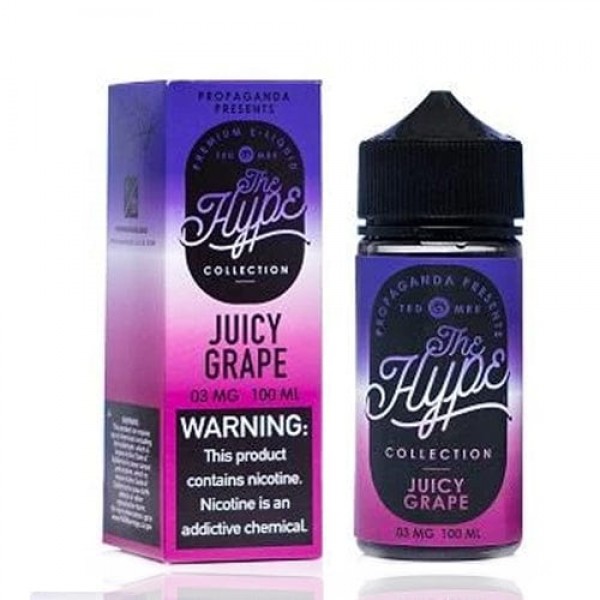 The Hype Juicy Grape 100ml Vape Juice