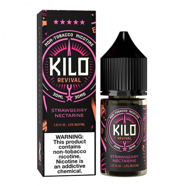Kilo Revival Strawberry Nectarine 30ml TF Nic Salt Vape Juice
