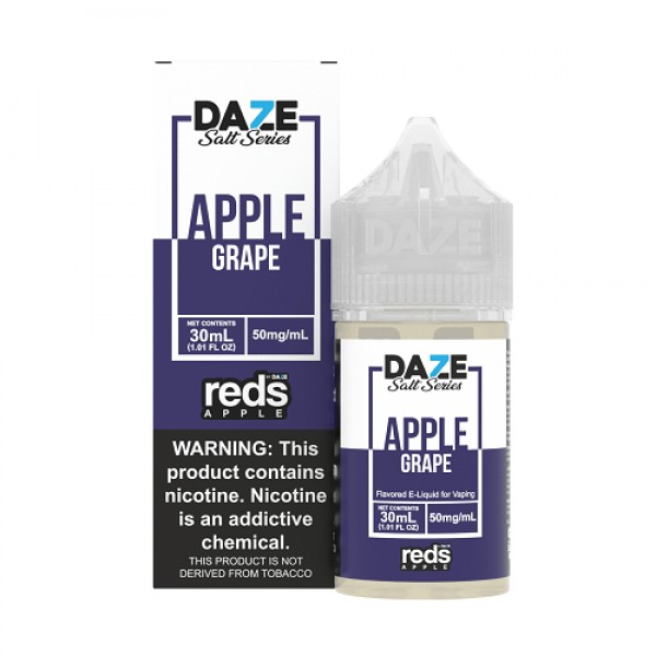 Grape 30ml TF Nic Salt Vape Juice - Red's Apple