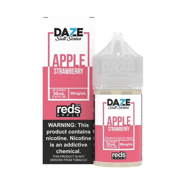 Strawberry 30ml TF Nic Salt Vape Juice - Red's Apple