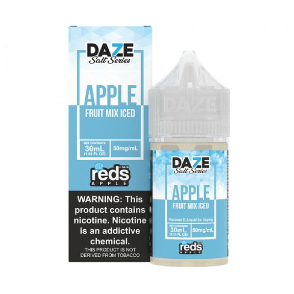 Fruit Mix ICED 30ml TF Nic Salt Vape Juice - Red's Apple