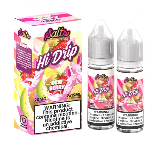 Dew Berry 2x 15ml Nic Salt Vape Juice - Hi Drip