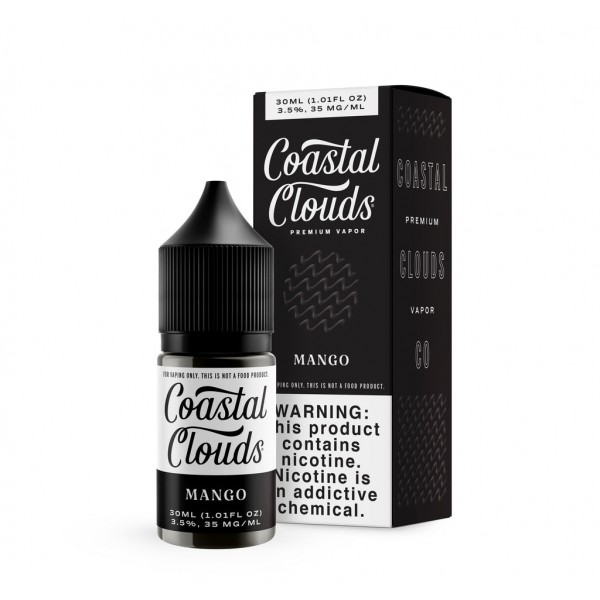 Coastal Clouds Saltwater Mango 30ml Nic Salt Vape Juice