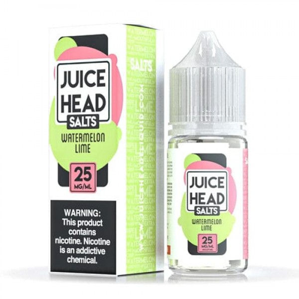 Juice Head Salts Watermelon Lime 30ml Nic Salt Vape Juice
