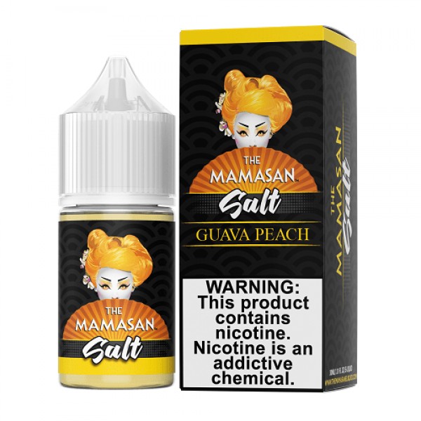 Guava Peach 30ml Nic Salt Vape Juice - Mamasan