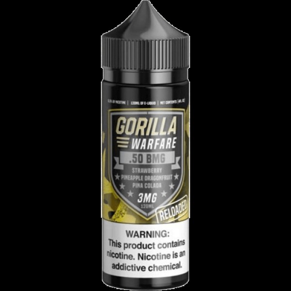 .50 BMG Reloaded 120ml Vape Juice - Gorilla Warfare