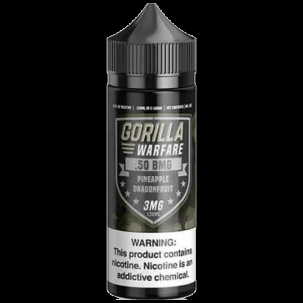 .50 BMG 120ml Vape Juice - Gorilla Warfare