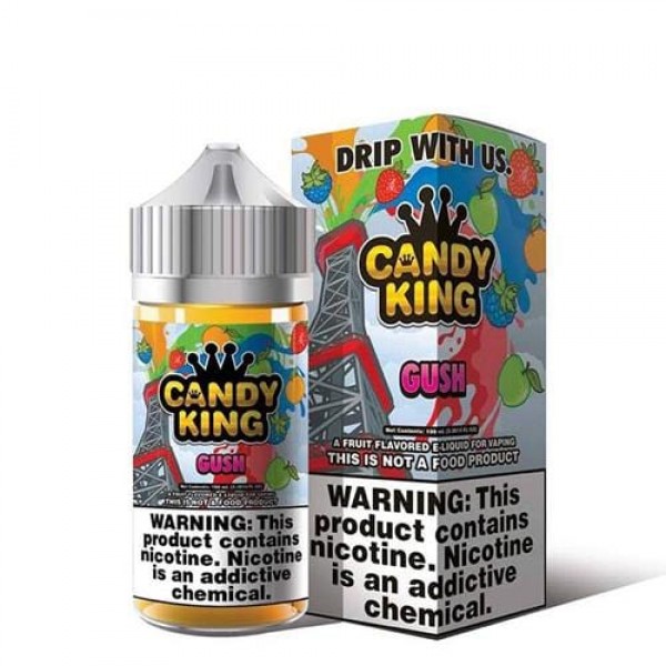 Candy King Gush Synthetic Nicotine 100ml Vape Juice