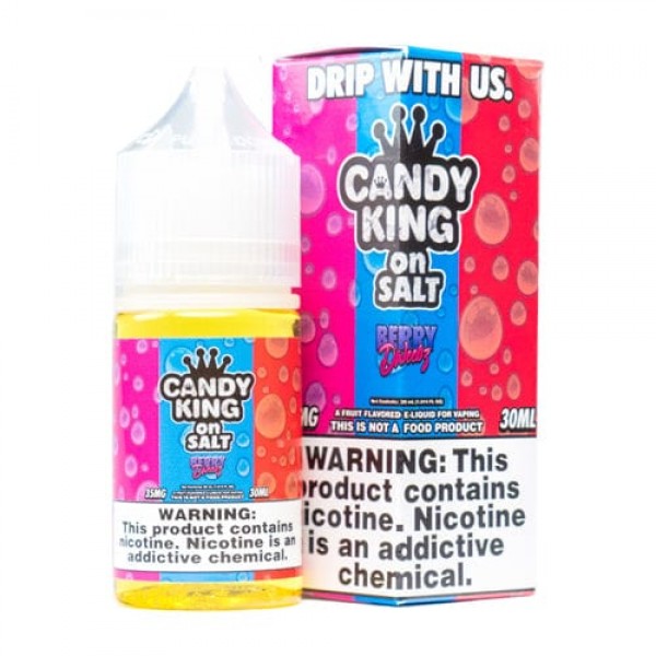 Candy King On Salt Berry Dweebz Synthetic Nicotine 30ml Nic Salt Vape Juice