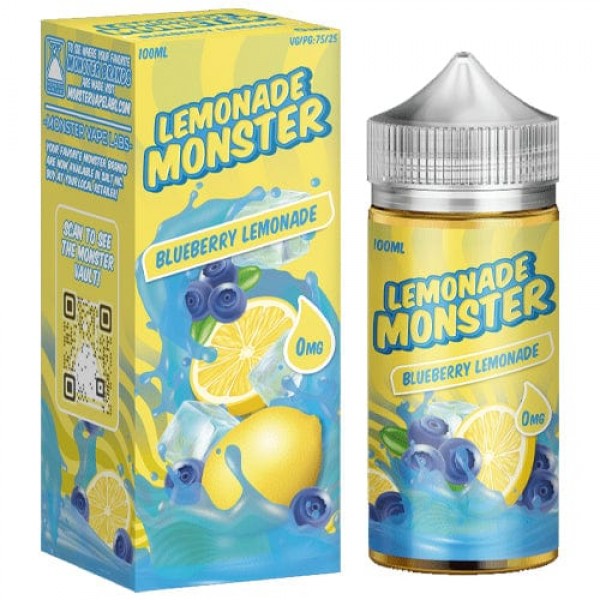 Blueberry Lemonade 100ml Vape Juice - Lemonade Monster