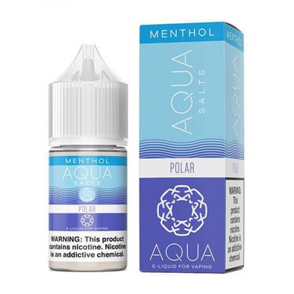 Aqua Synthetic Nicotine Polar 30ml Nic Salt Vape Juice