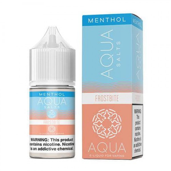 Aqua Synthetic Nicotine Frostbite 30ml Nic Salt Vape Juice