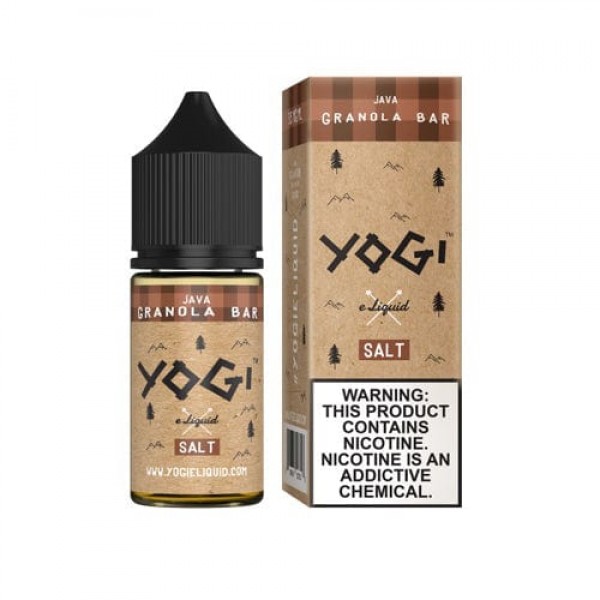 Yogi Salts Java Granola Bar 30ml Nic Salt Vape Juice