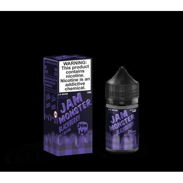 Jam Monster Salts Blackberry 30ml Nic Salt Vape Juice