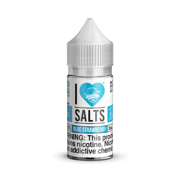 I Love Salts Blue Strawberry 30ml Nic Salt Vape Juice