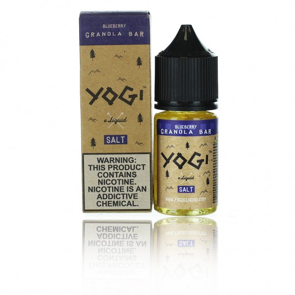 Yogi Salts Blueberry Granola Bar 30ml Nic Salt Vape Juice