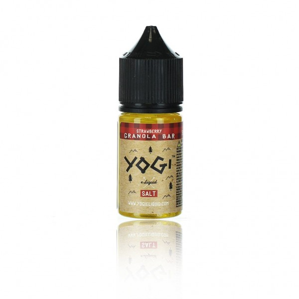Yogi Salts Strawberry Granola Bar 30ml Nic Salt Vape Juice