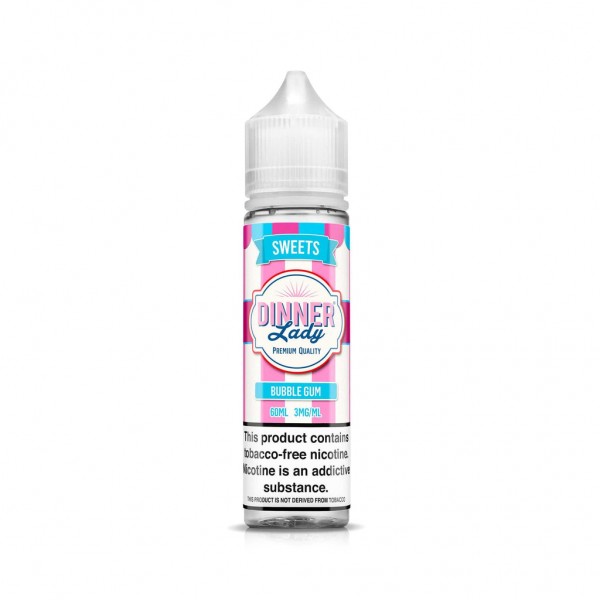 Bubblegum 60ml TF Vape Juice - Dinner Lady