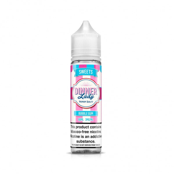 Bubblegum 60ml TF Vape Juice - Dinner Lady