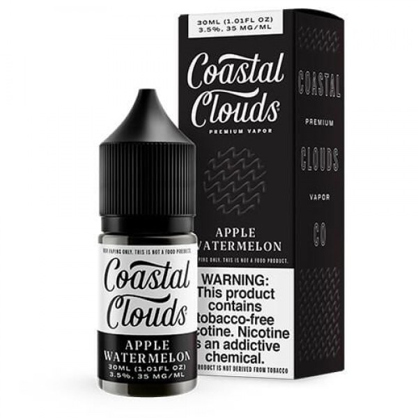 Coastal Clouds Apple Watermelon 30ml TF Nic Salt Vape Juice