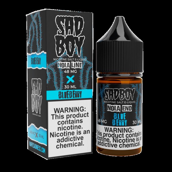 Sadboy Salts Blueberry Nola 30ml Nic Salt Vape Juice