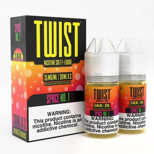 Space No.1 2x 30ml Nic Salt Vape Juice - Twist E-Liquids