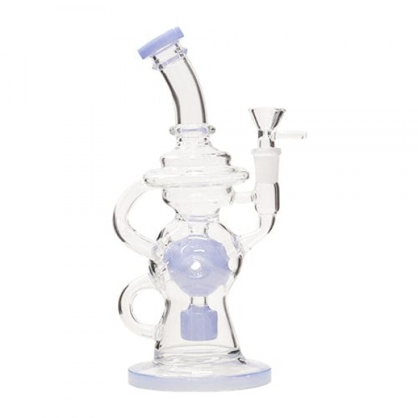 Glass Exosphere Recycler Dab Rig