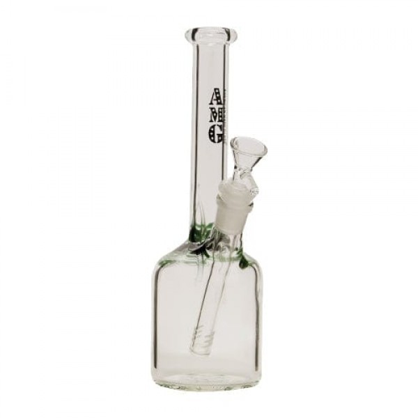 AMG 9" Cylinder Base Glass Bong