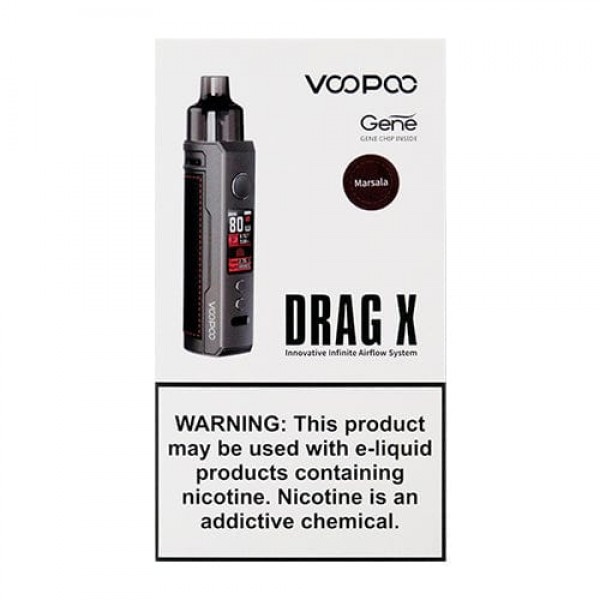 Drag X 80W Pod System - Voopoo