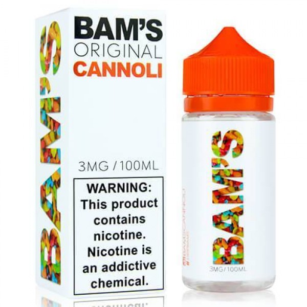 Bam's Original Cannoli 100ml Vape Juice