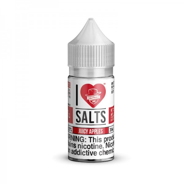 I Love Salts Juicy Apples 30ml Nic Salt Vape Juice